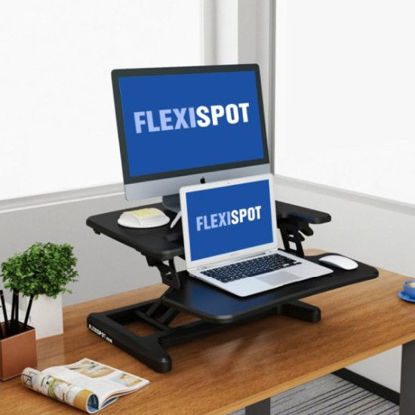 Picture of Flexispot AlcoveRiser Standing Desk Converter 28" M7 - Black
