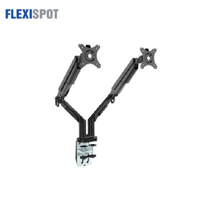 Picture of Flexispot Dual Gas Spring Monitor Arm - Premium 17-32" MA8D - Black