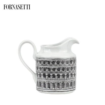 Picture of Fornasetti Milk jug Architettura black/white