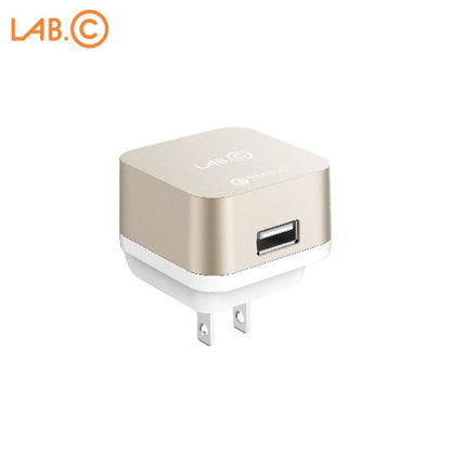 Picture of LAB.C X1 1-Port USB Qualcomm Quick Charge 2.0 Wall Charger - Gold