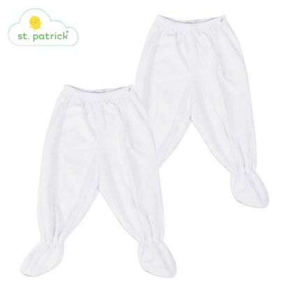 Picture of St. Patrick Footie Pajamas x2 (Preemie to Newborn)