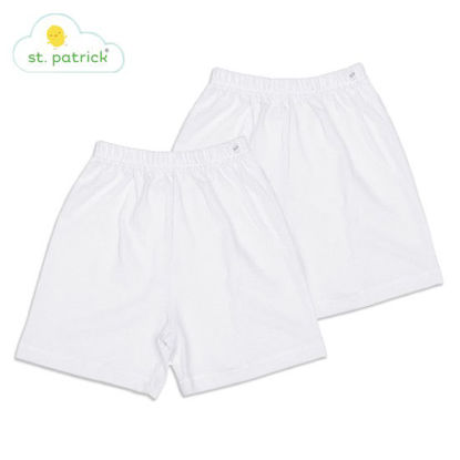 Picture of St. Patrick Shorts x2 (White, 24 mos.)