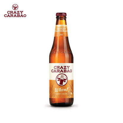 Picture of Crazy Carabao Wheat Craft Beer Bottle 330ml 1 Case