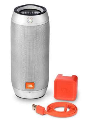 Picture of JBL Pulse 2 Portable Splashproof Bluetooth Speaker (Silver)