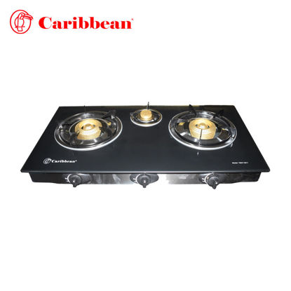 Picture of Caribbean TBGT-2017 Triple Burner Gas Stove