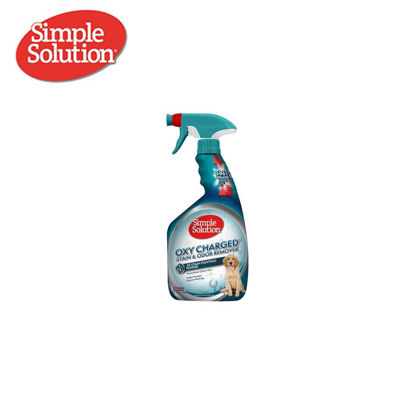 Picture of Simple Solution Oxy Charged™ Stain & Odor Remover (32 fl. oz. spray)