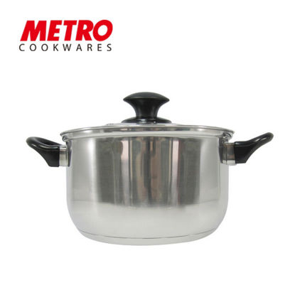 Picture of Metro Cookwares 20cm Stainless Steel Sauce Pot