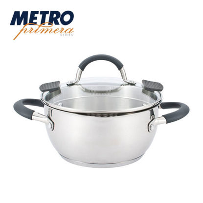 Picture of Metro Primera Series 18 x 9cm Casserole with lid
