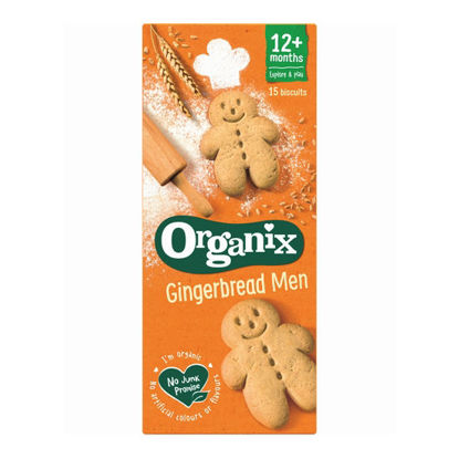 Picture of Organix Gingerbread Men Biscuits 135g