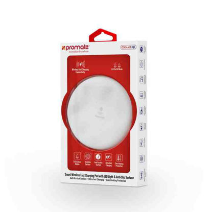 Picture of Promate Cloud-Qi White Wireless Charging Pad