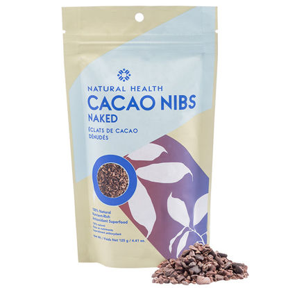 Picture of Natural Health Naked Cacao Nibs 125g