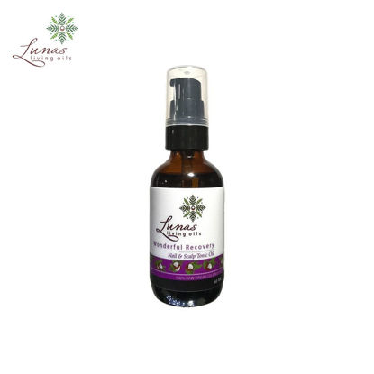 Picture of Lunas Living Oils Wonderful Recovery Nail and Scalp Tonic Oil 60ml