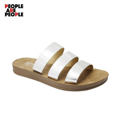 Picture of People Are People Marmie Comfy Slip-Ons 39 - Silver
