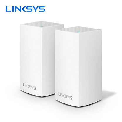 Picture of Linksys Velop Intelligent Mesh WiFi System, 2-Pack White (AC2600)