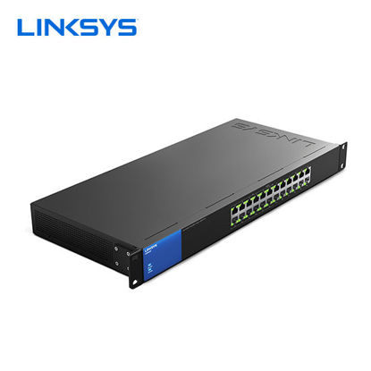 Picture of Linksys LGS124P 24-Port Business Gigabit PoE+ Switch