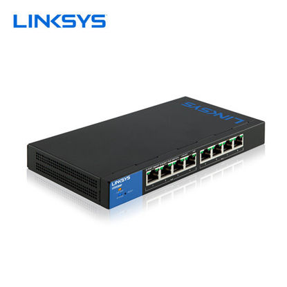 Picture of Linksys Business LGS308MP PoE+ Smart 8 Port Gigabit Network Switch (130W)