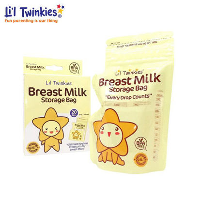 Picture of Li'l Twinkies Breast Milk Storage Bags 20's