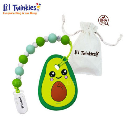 Picture of Li'l Twinkies Teether w/ Clip-on, Avocado