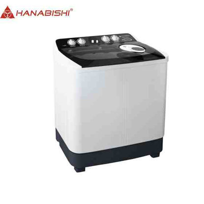 Picture of Hanabishi Hwm-470 Washing Machine Twin Tub Blk 7.0Kg