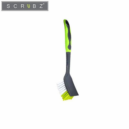 Picture of SCRUBZ Heavy Duty Cleaning Essentials Easy Grip Premium Dish Brush with Handle