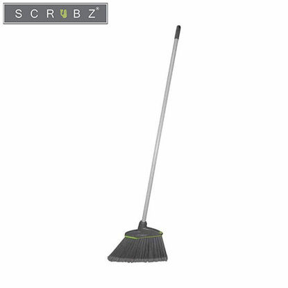 Picture of SCRUBZ Heavy Duty Cleaning Essentials Easy Grip Premium Long Angle Broom