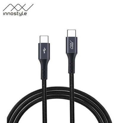 Picture of Innostyle DuraFlex USB-C to USB-C 60W Cable 1.5m - Gray