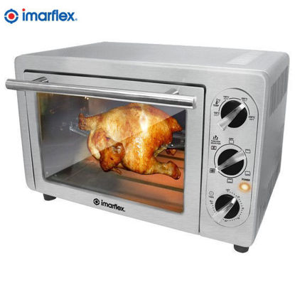 Picture of Imarflex IT-300CRS 3-in-1 Convection & Rotisserie Oven