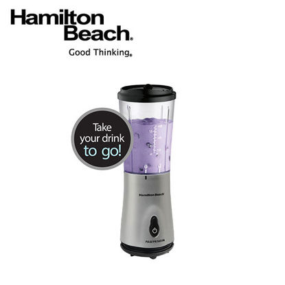 Picture of Hamilton Beach 51107 Single Serve Blender with Travel Lid- Silver -PH