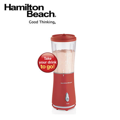 Picture of Hamilton Beach 51105 Single Serve Blender with Travel Lid- Red -PH