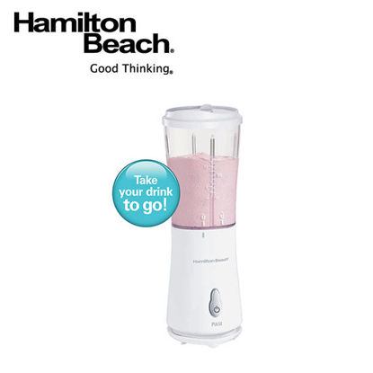 Picture of Hamilton Beach 51102 Single Serve Blender with Travel Lid- White - PH