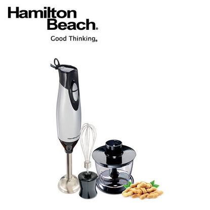 Picture of Hamilton Beach 59765 - 2 Speed Hand Blender with whisk and chopping bowl -PH