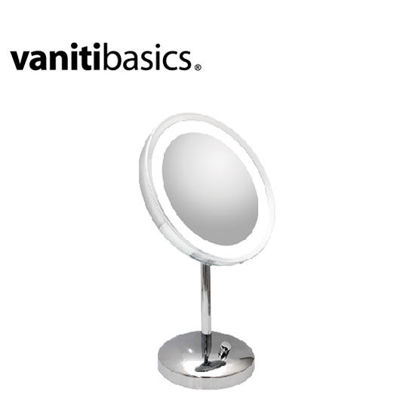 Picture of Vanitibasics Classic Single Side Lighted Table Mirror M-2V