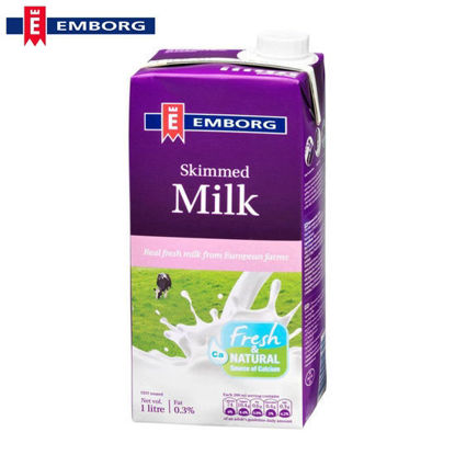Picture of Emborg Skim Milk 1L x 12's
