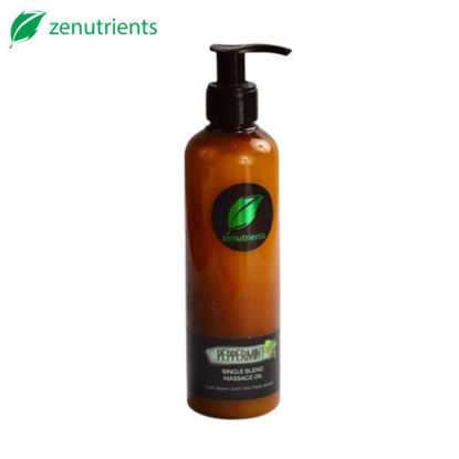 Picture of Zenutrients Peppermint Single Blend Massage Oil - 250ml