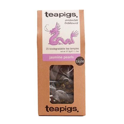 Picture of teapigs Jasmine Pearls 15 Temples (37.5g)