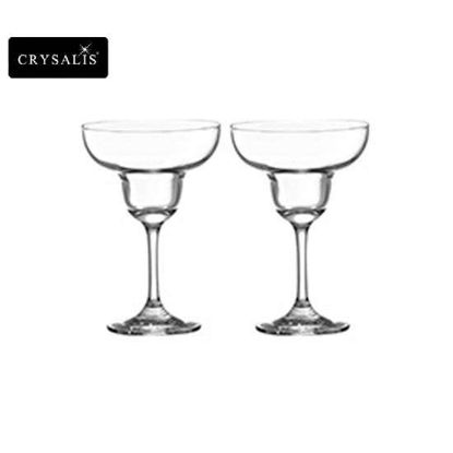 Picture of CRYSALIS Premium Lead Free Crystal Stemware Margarita Glass Cocktail Glass 295ml | 9oz Set of 2