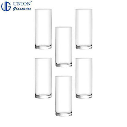 Picture of UNION GLASS Thailand Premium Clear Glass Highball Water, Juice, Soda, Liquor Glass 340ml | 12oz Set of 6