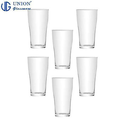 Picture of UNION GLASS Thailand Premium Clear Glass Highball Water, Juice, Soda, Liquor Glass 260ml | 9oz Set of 6