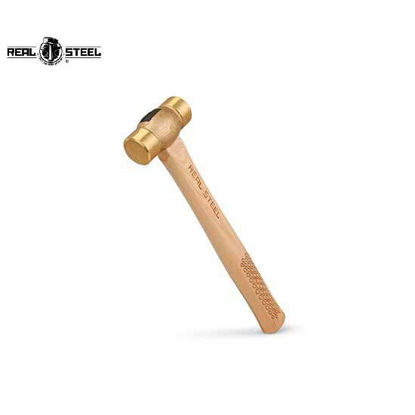 Picture of REALSTEEL Premium Hickory Brass Non-Sparking Hammer 20oz