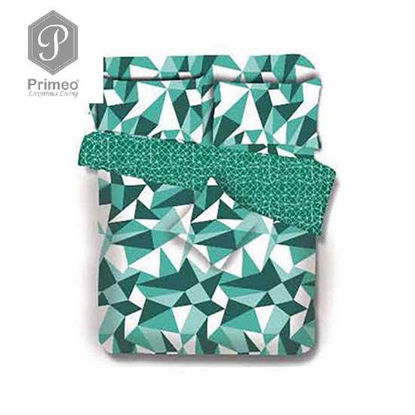 Picture of PRIMEO Premium 100% Cotton 220TC Twin Comforter Set of 4 Turquoise