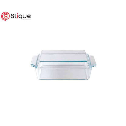 Picture of SLIQUE Square glass baking dish with lid