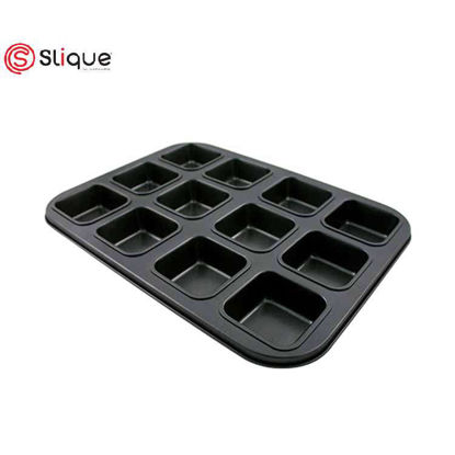 Picture of SLIQUE 12-Cup Square Muffin Pan
