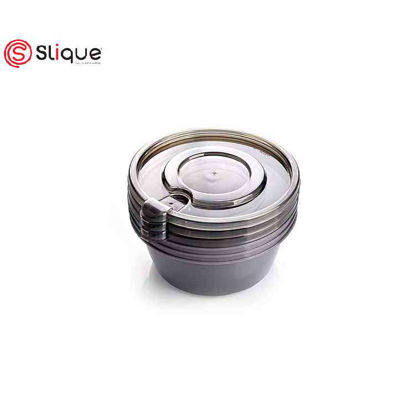 Picture of SLIQUE 3pcs Round Food Crisper Set - Food Storage - Best Gift for all Occasion/ Birthday Gift