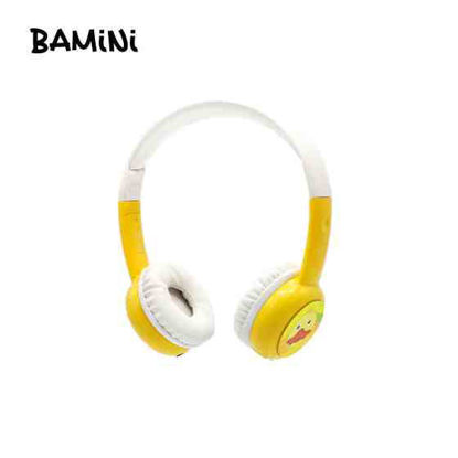 Picture of Bamini Study Wired Headphones - Yellow