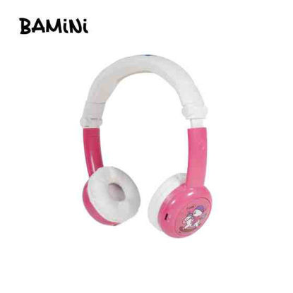 Picture of Bamini Hachu Happy Wired Headphones - Pink