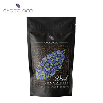 Picture of Chocoloco Dark Choco Nibs with Blueberry