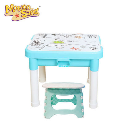 Picture of Motion Sand 6 in 1 Multi-Functional Play Table w/ Chair