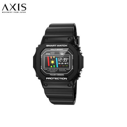 Picture of Axis Fit Black Silicone Smart Watch For Unisex AN3338-0202
