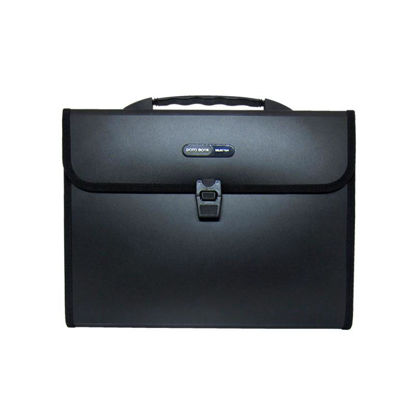 Picture of Databank Expanding File With Handle (Fc Size) Ka4-12Ht-15 Black