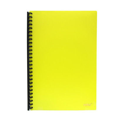 Picture of Clear Book 2720-A (Neon Colors) Long Yellow